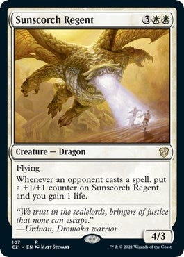 Image for Sunscorch Regent (107) (Commander 2021) - Magic: The Gathering