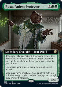 Image for Ruxa, Patient Professor (Extended Art) (393) (Commander 2021) - Magic: The Gathering