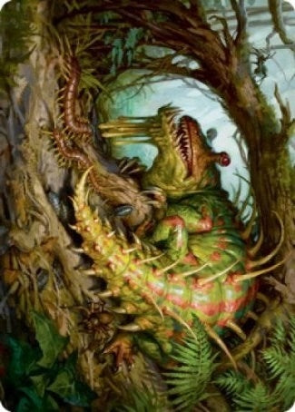 Image for Blex, Vexing Pest Art Card (22) (Art Series: Strixhaven) - Magic: The Gathering