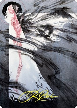 Image for Tendrils of Agony Art Card (Gold-Stamped Signature) (73) (Art Series: Strixhaven) - Magic: The Gathering