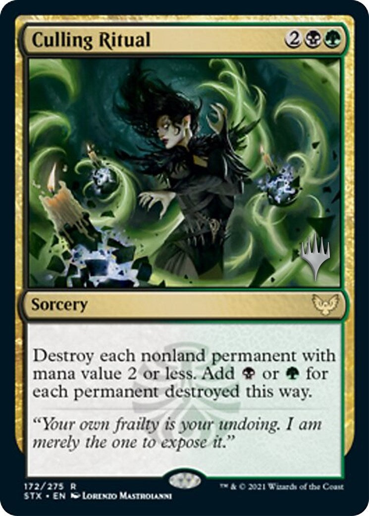 Image for Culling Ritual (172) (Promo Pack: Strixhaven) - Magic: The Gathering