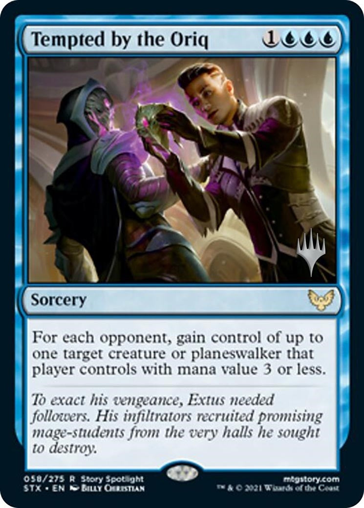 Image for Tempted by the Oriq (58) (Promo Pack: Strixhaven) - Magic: The Gathering