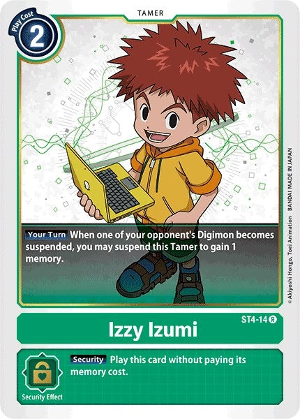 Image for Izzy Izumi (ST4-14 R) (Starter Deck 04: Giga Green) - Digimon Card Game