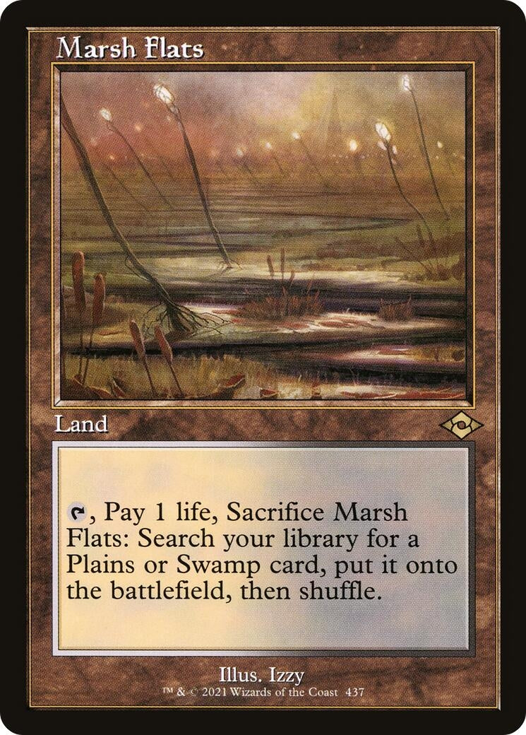 Image for Marsh Flats (Retro Frame) (437) (Modern Horizons 2) - Magic: The Gathering