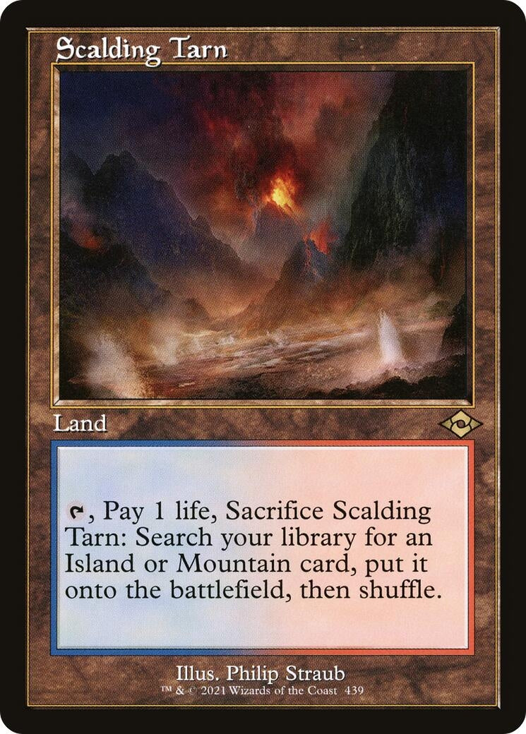 Image for Scalding Tarn (Retro Frame) (439) (Modern Horizons 2) - Magic: The Gathering