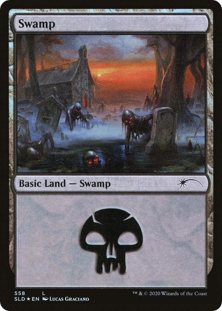 Image for Swamp (558) (558) (Secret Lair Drop Series) - Magic: The Gathering