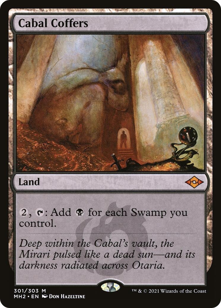 Image for Cabal Coffers (301) (Modern Horizons 2) - Magic: The Gathering
