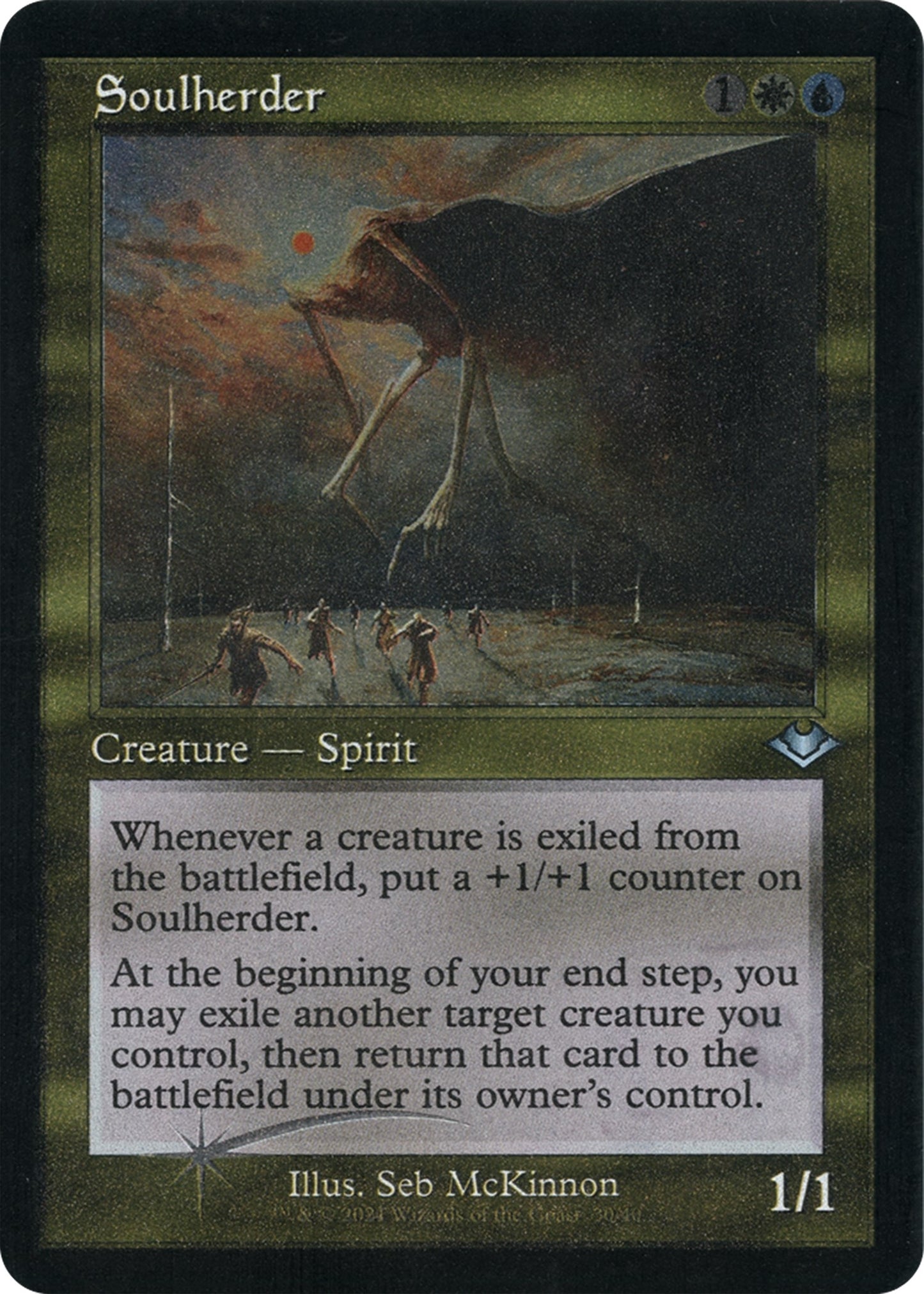 Image for Soulherder (Retro Frame) (Foil Etched) (30) (Modern Horizons) - Magic: The Gathering