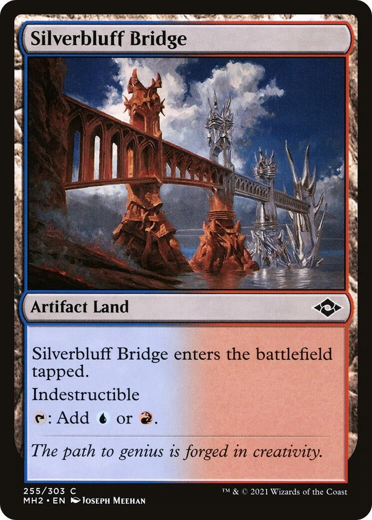 Image for Silverbluff Bridge (255) (Modern Horizons 2) - Magic: The Gathering