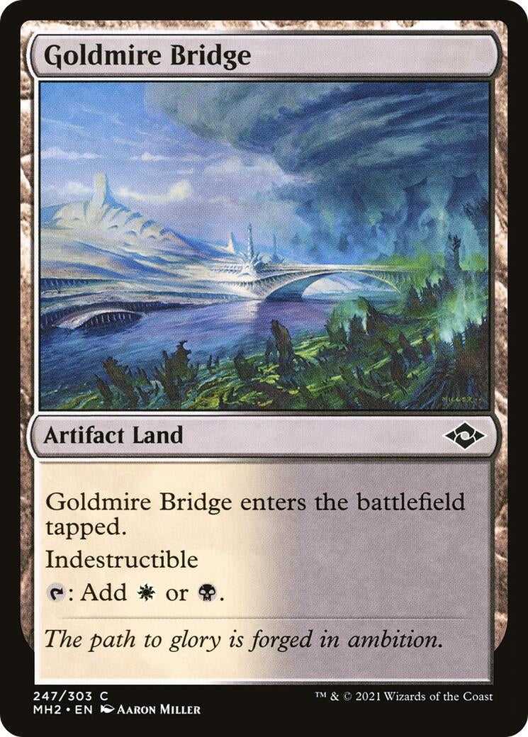 Image for Goldmire Bridge (247) (Modern Horizons 2) - Magic: The Gathering