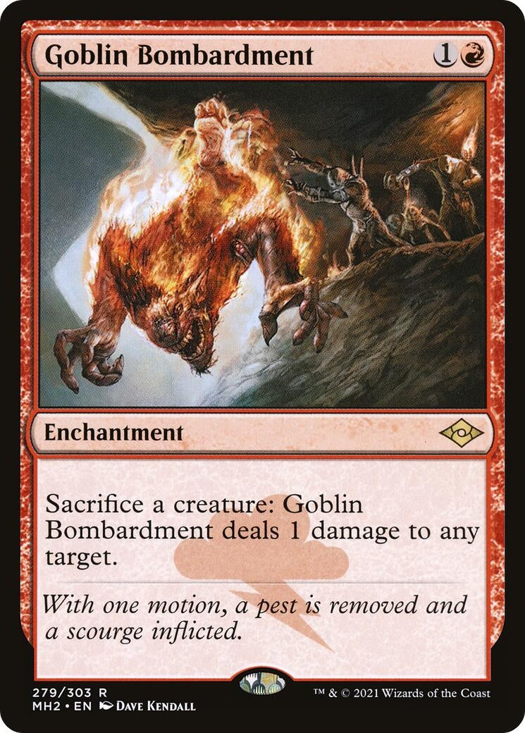 Image for Goblin Bombardment (279) (Modern Horizons 2) - Magic: The Gathering