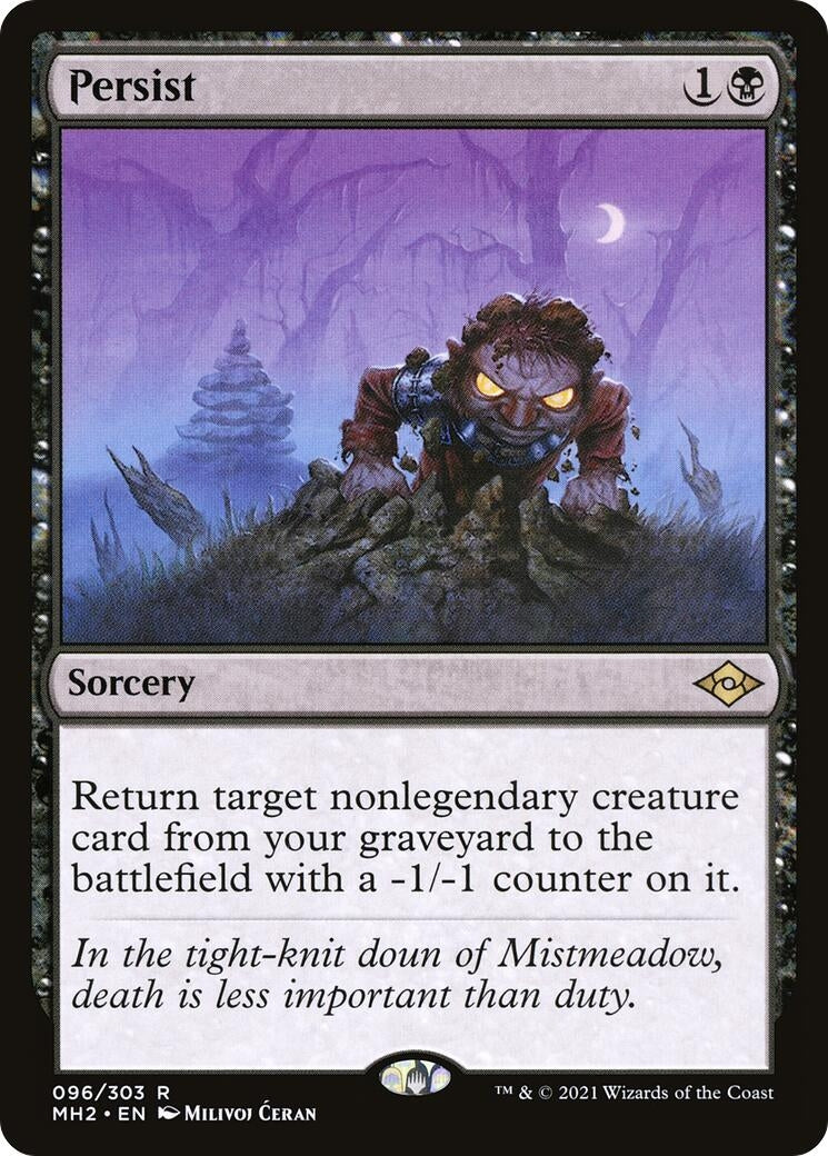 Image for Persist (96) (Modern Horizons 2) - Magic: The Gathering
