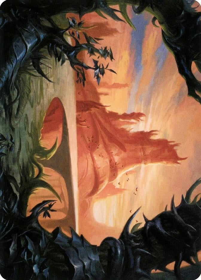 Image for Slagwoods Bridge Art Card (79) (Art Series: Modern Horizons 2) - Magic: The Gathering
