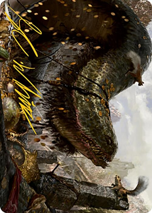 Image for Junk Winder Art Card (Gold-Stamped Signature) (13) (Art Series: Modern Horizons 2) - Magic: The Gathering