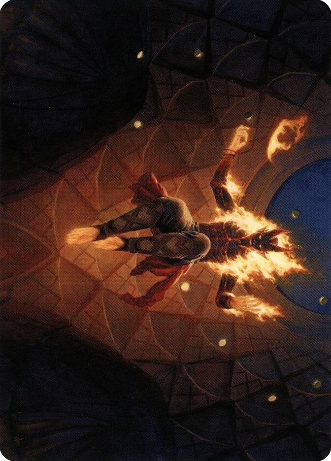 Image for Yusri, Fortune's Flame Art Card (60) (Art Series: Modern Horizons 2) - Magic: The Gathering