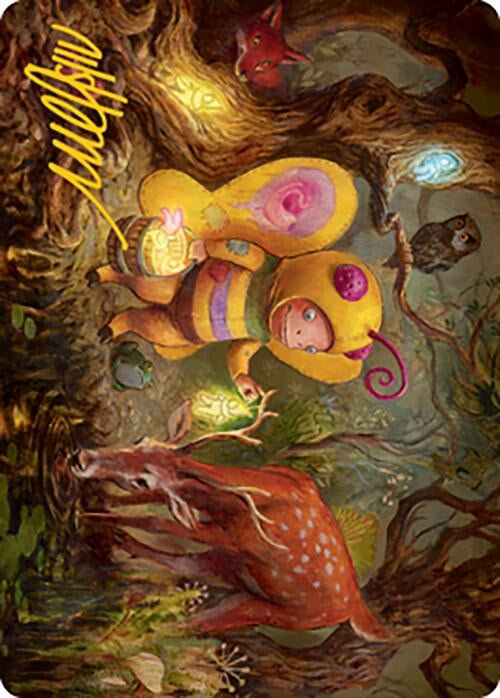 Image for Glimmer Bairn Art Card (Gold-Stamped Signature) (39) (Art Series: Modern Horizons 2) - Magic: The Gathering