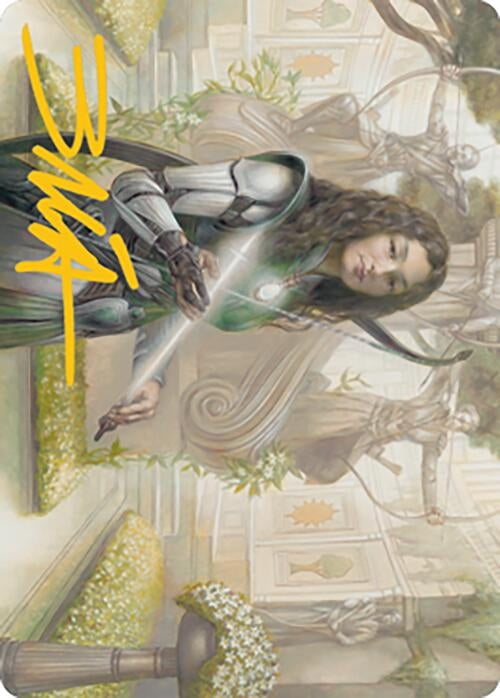 Image for Arcus Acolyte Art Card (Gold-Stamped Signature) (44) (Art Series: Modern Horizons 2) - Magic: The Gathering