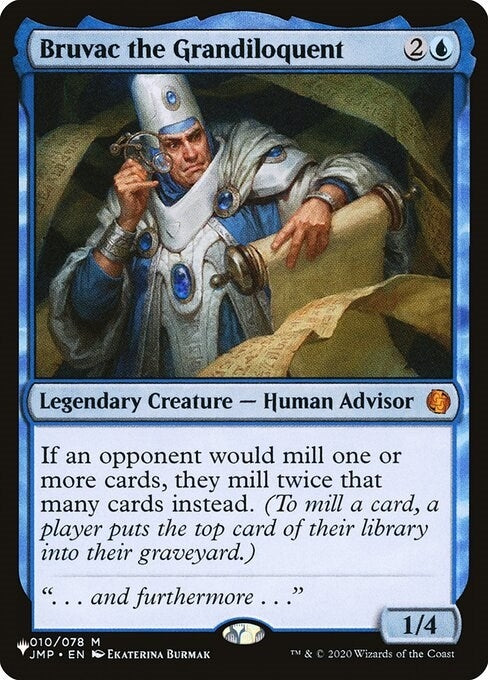 Image for Bruvac the Grandiloquent (010/078) (The List Reprints) - Magic: The Gathering