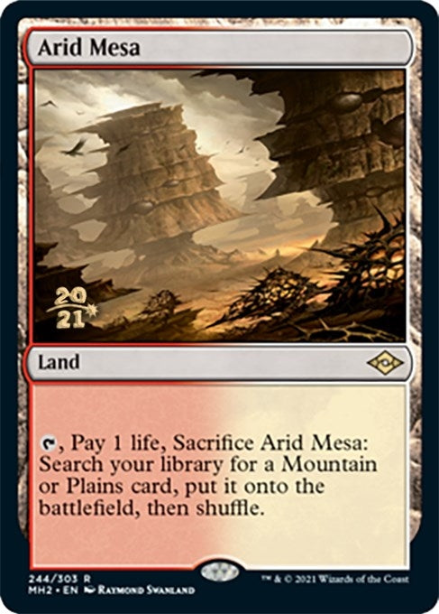 Image for Arid Mesa (244) (Prerelease Cards) - Magic: The Gathering