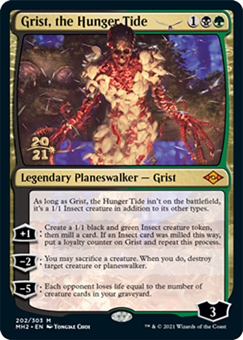 Image for Grist, the Hunger Tide (202) (Prerelease Cards) - Magic: The Gathering