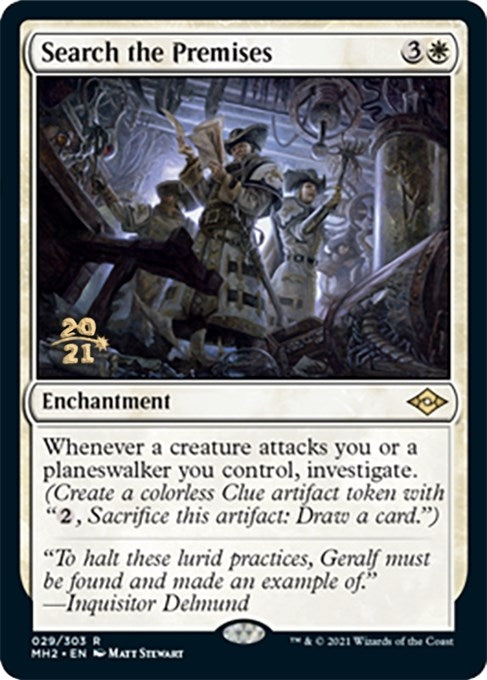 Image for Search the Premises (29) (Prerelease Cards) - Magic: The Gathering