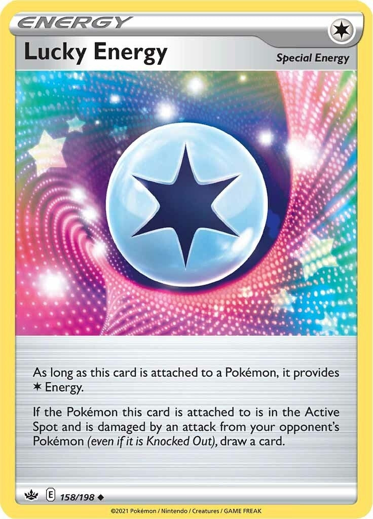 Image for Lucky Energy (158/198) (SWSH06: Chilling Reign) - Pokemon
