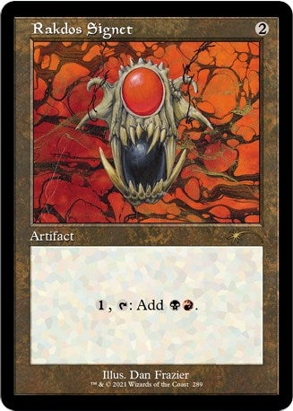 Image for Rakdos Signet (289) (Secret Lair Drop Series) - Magic: The Gathering