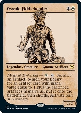 Image for Oswald Fiddlebender (Showcase) (304) (Adventures in the Forgotten Realms) - Magic: The Gathering