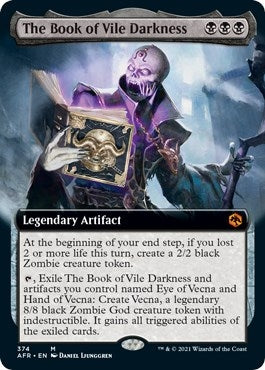 Image for The Book of Vile Darkness (Extended Art) (374) (Adventures in the Forgotten Realms) - Magic: The Gathering