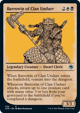 Image for Barrowin of Clan Undurr (Showcase) (336) (Adventures in the Forgotten Realms) - Magic: The Gathering
