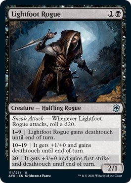 Image for Lightfoot Rogue (111) (Adventures in the Forgotten Realms) - Magic: The Gathering