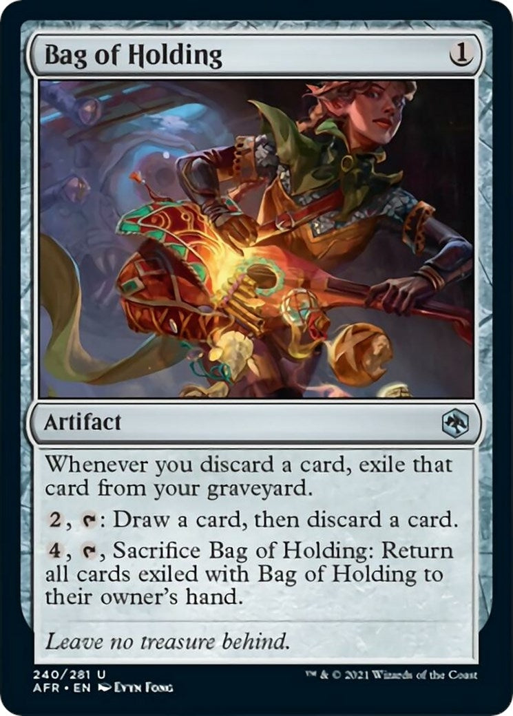 Image for Bag of Holding (240) (Adventures in the Forgotten Realms) - Magic: The Gathering