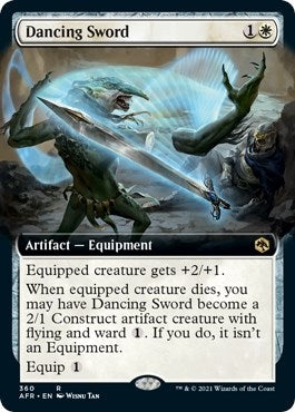 Image for Dancing Sword (Extended Art) (360) (Adventures in the Forgotten Realms) - Magic: The Gathering