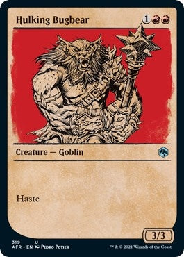 Image for Hulking Bugbear (Showcase) (319) (Adventures in the Forgotten Realms) - Magic: The Gathering
