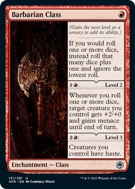 Image for Barbarian Class (131) (Adventures in the Forgotten Realms) - Magic: The Gathering