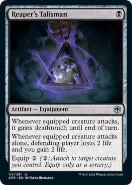 Image for Reaper's Talisman (117) (Adventures in the Forgotten Realms) - Magic: The Gathering