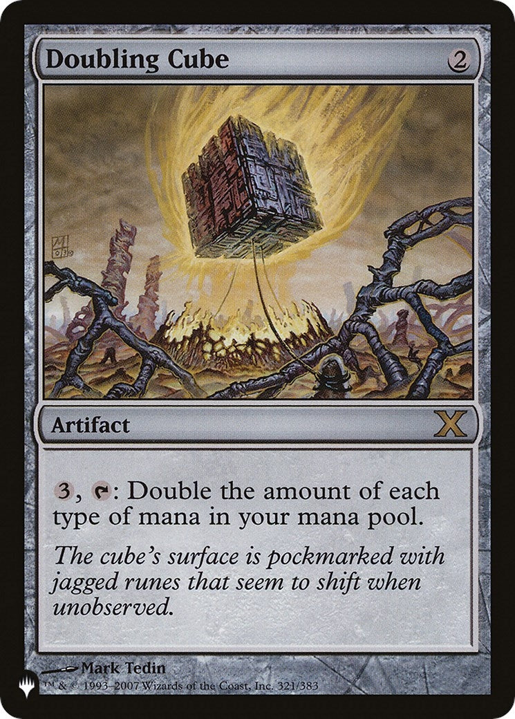 Image for Doubling Cube (321/383) (The List Reprints) - Magic: The Gathering