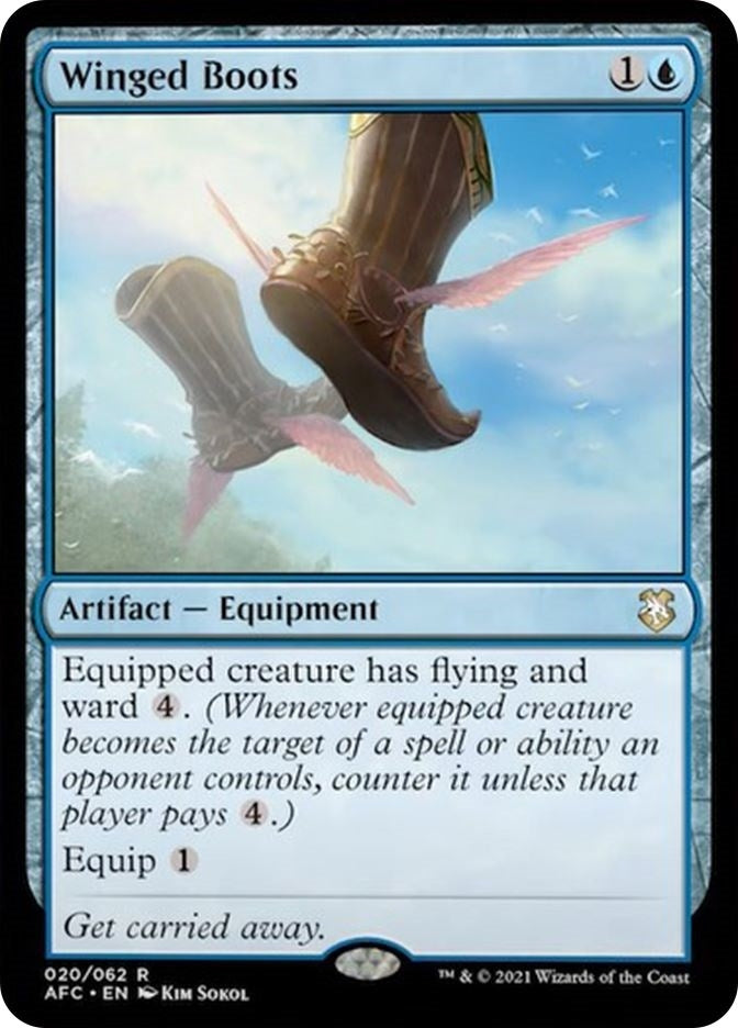 Image for Winged Boots (20) (Commander: Adventures in the Forgotten Realms) - Magic: The Gathering