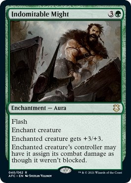Image for Indomitable Might (40) (Commander: Adventures in the Forgotten Realms) - Magic: The Gathering