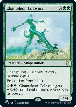 Image for Chameleon Colossus (153) (Commander: Adventures in the Forgotten Realms) - Magic: The Gathering