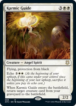 Image for Karmic Guide (68) (Commander: Adventures in the Forgotten Realms) - Magic: The Gathering