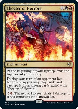 Image for Theater of Horrors (194) (Commander: Adventures in the Forgotten Realms) - Magic: The Gathering