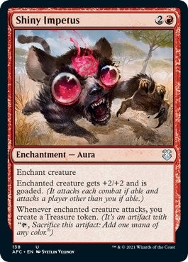 Image for Shiny Impetus (138) (Commander: Adventures in the Forgotten Realms) - Magic: The Gathering