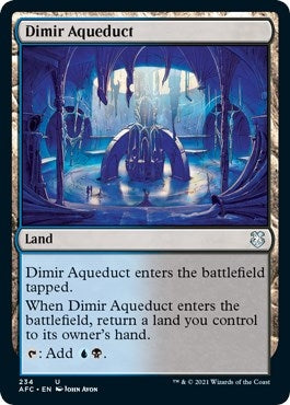 Image for Dimir Aqueduct (234) (Commander: Adventures in the Forgotten Realms) - Magic: The Gathering