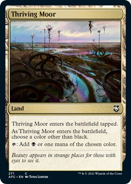 Image for Thriving Moor (271) (Commander: Adventures in the Forgotten Realms) - Magic: The Gathering