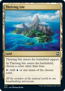 Image for Thriving Isle (270) (Commander: Adventures in the Forgotten Realms) - Magic: The Gathering