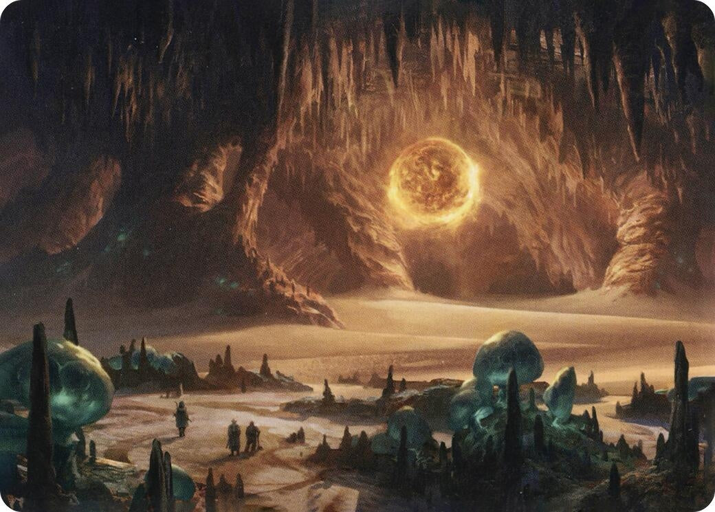 Image for Plains (265) Art Card (63) (Art Series: Adventures in the Forgotten Realms) - Magic: The Gathering