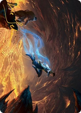 Image for Fly Art Card (Gold-Stamped Signature) (56) (Art Series: Adventures in the Forgotten Realms) - Magic: The Gathering
