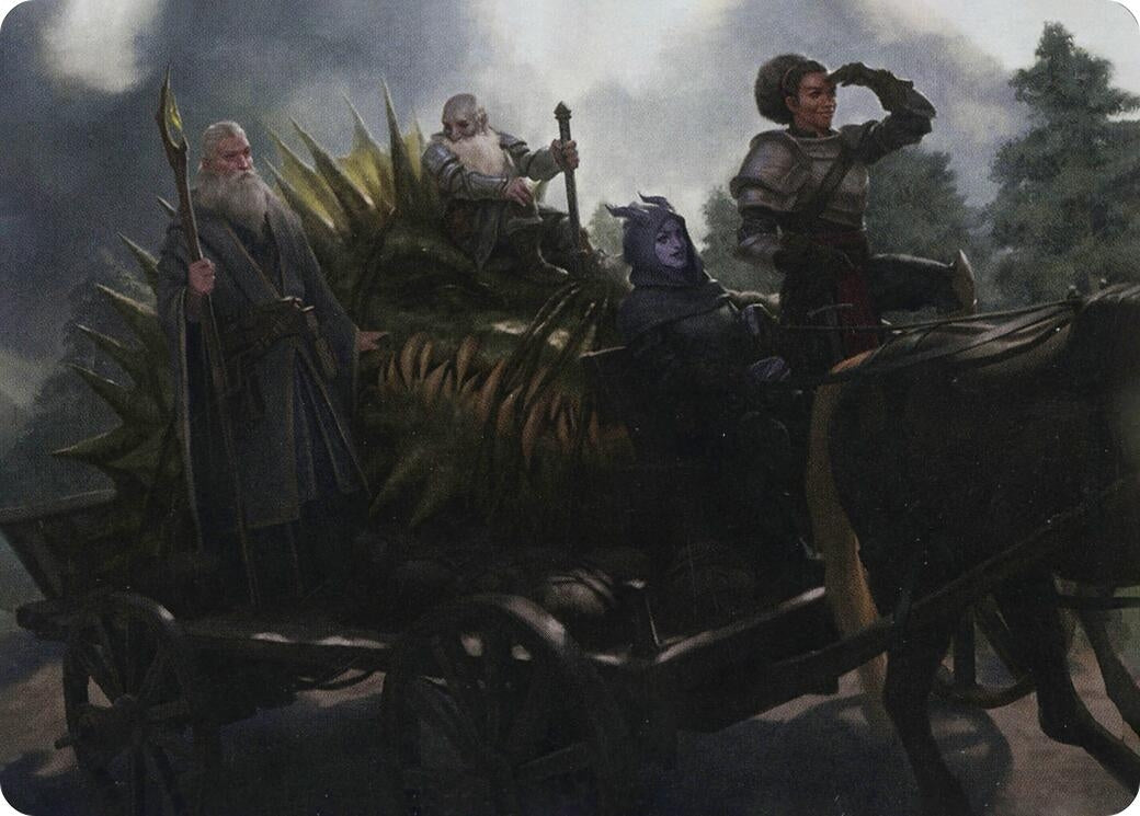 Image for Grim Bounty Art Card (72) (Art Series: Adventures in the Forgotten Realms) - Magic: The Gathering