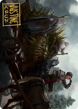 Image for Grim Bounty Art Card (Gold-Stamped Signature) (72) (Art Series: Adventures in the Forgotten Realms) - Magic: The Gathering